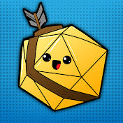 logo for one shot questers a dnd youtuber