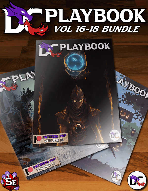 DC Playbook Bundle: Vol 16-18