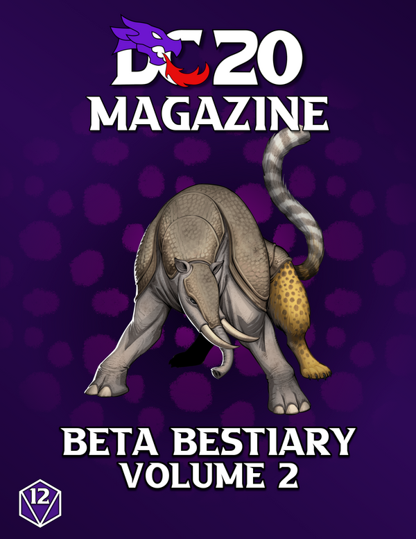 dc20 monsters DC20 Magazine #12