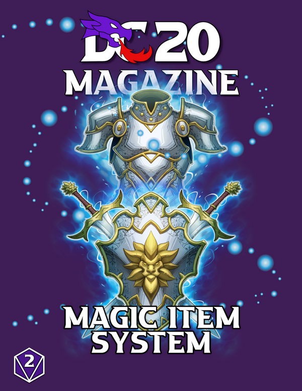 DC20 Magazine #2: Magic Item System