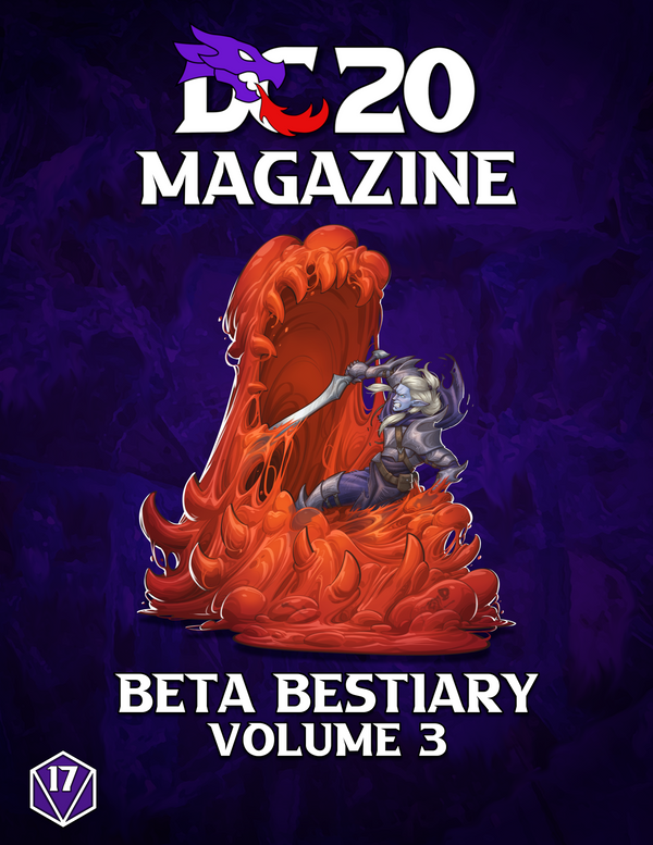 dc20 monsters DC20 Magazine #17
