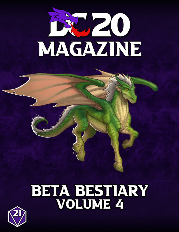 DC20 Magazine #21: Beta Bestiary Vol. 4