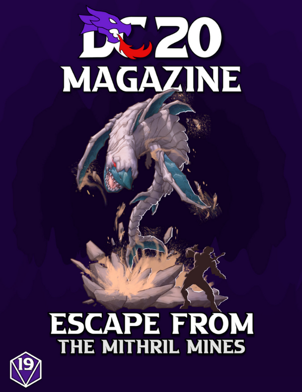 dc20 monsters DC20 Magazine #19: Escape from the Mithril Mines