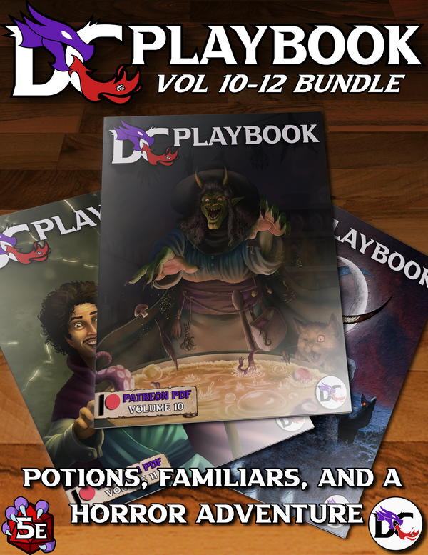 DC Playbook Bundle: Vol 10-12