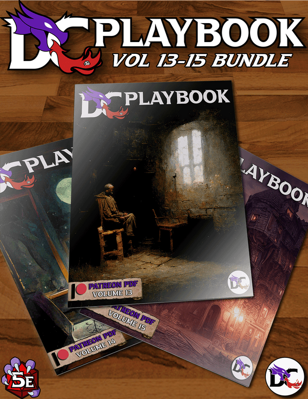 DC Playbook Bundle: Vol 13-15