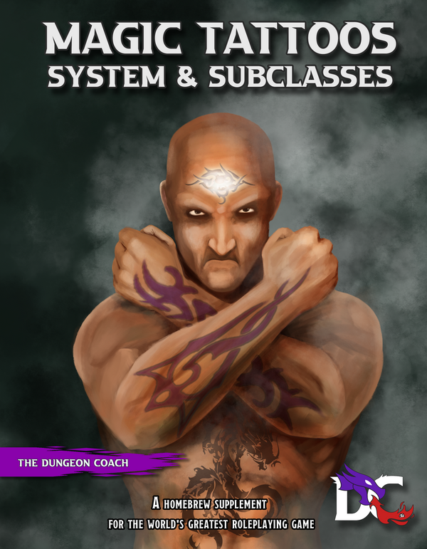 Cover of the Magic Tatoo System and Subclasses PDF